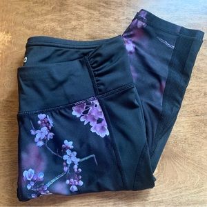 Floral Cropped Leggings | Reitman’s Hyba | Size M